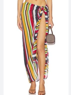 Seven Wonders Front tie maxi skirt